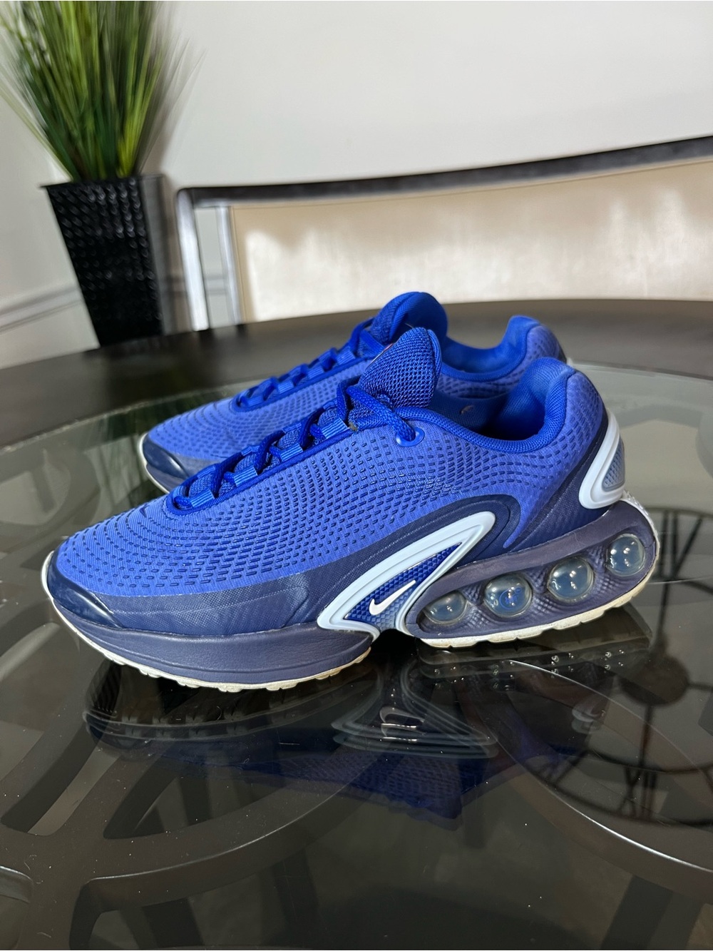 Nike Air Max DN Men's Hyper Blue White Midnight Navy Light Sz 7